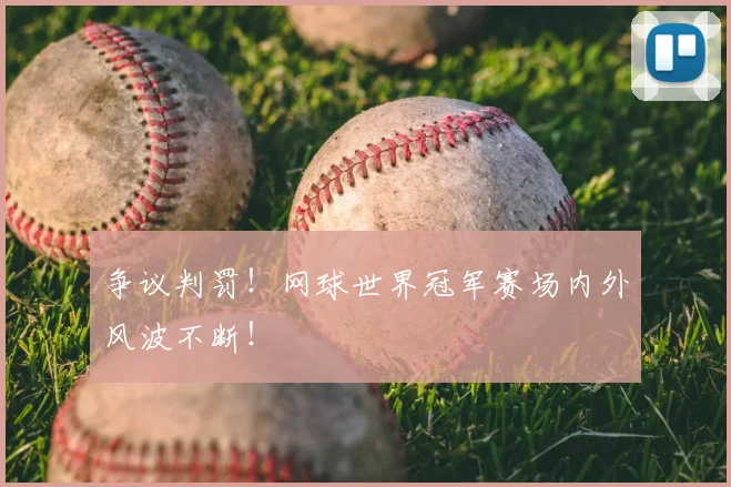 争议判罚！网球世界冠军赛场内外风波不断！