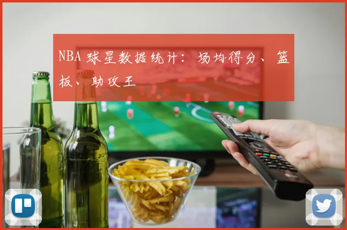 NBA 球星数据统计:场均得分、篮板、助攻王
